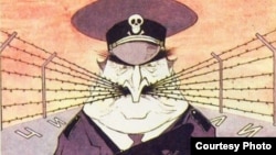 Советская карикатура на Пиночета, 1974 год