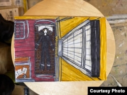 Саша Скочиленко. Работа из серии "Обмен"