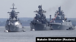 Корабли Балтийского флота в Балтийске, Калининградская область