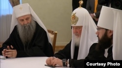 Патриарх Кирилл с умными часами Apple Watch на руке. Фото: kremlin.ru