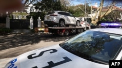 Сидней. Машина мужчины, протаранившего ворота российского генконсульства