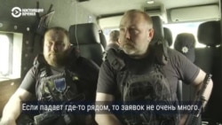 Как спецподразделение украинской полиции "Белые ангелы" эвакуируют людей из Сумской области