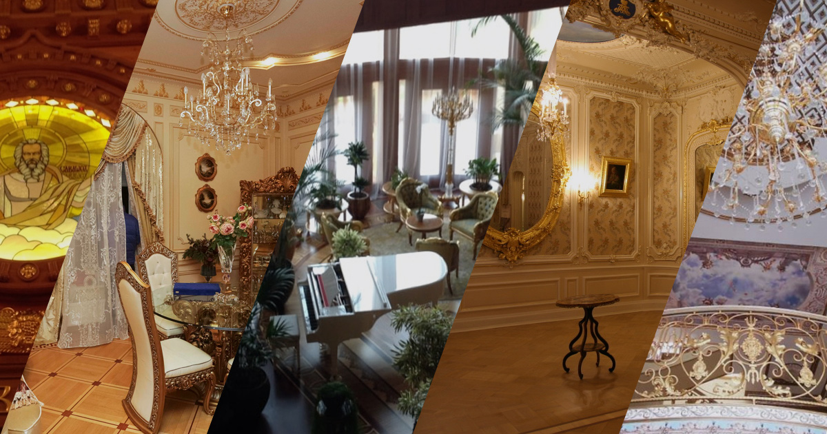 Test your knowledge of “New Russian" baroque: Can you tell the difference between a government official’s private residence  and a tsarist palace?