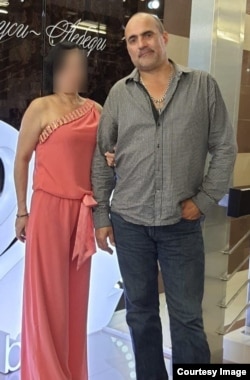 Алексей Григорьев со своей гражданской женой