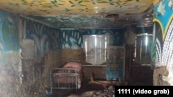 Поврежденный дом-музей художницы Полины Райко в Олешках Херсонской области